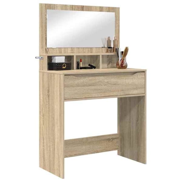 Maison Exclusive - Sminkbord för sovrum Ek Sonoma