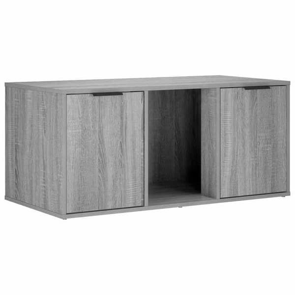 Maison Exclusive - Möbel för kattlåda Sonoma grå 100 x 49 x 45 cm