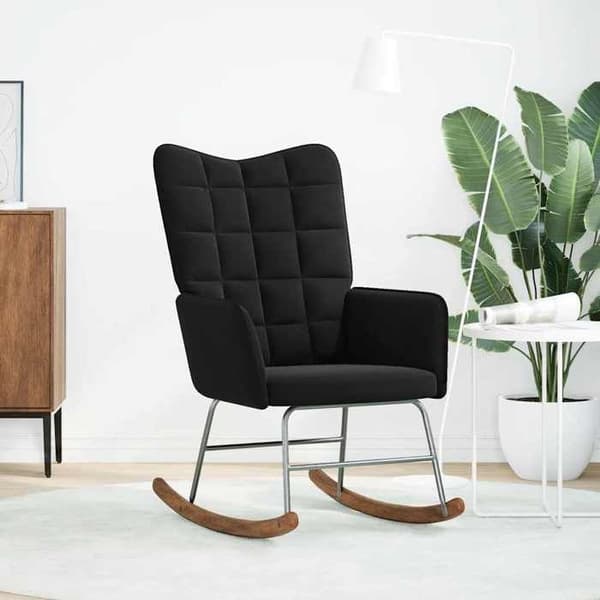 Maison Exclusive - Sort Velour Gyngestol