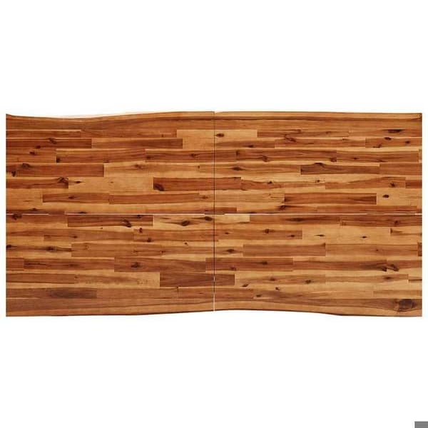 Maison Exclusive - Spisebord 180x90x75 cm solid akacietræ med skarp kant