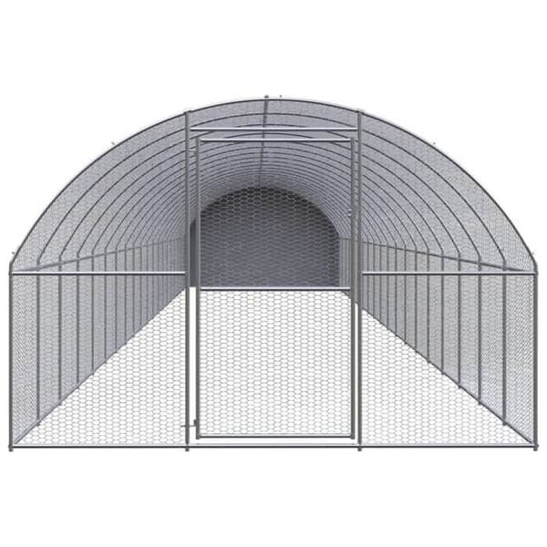 Maison Exclusive - Ulkokanala 3x20x2 m Galvanoitu teräs