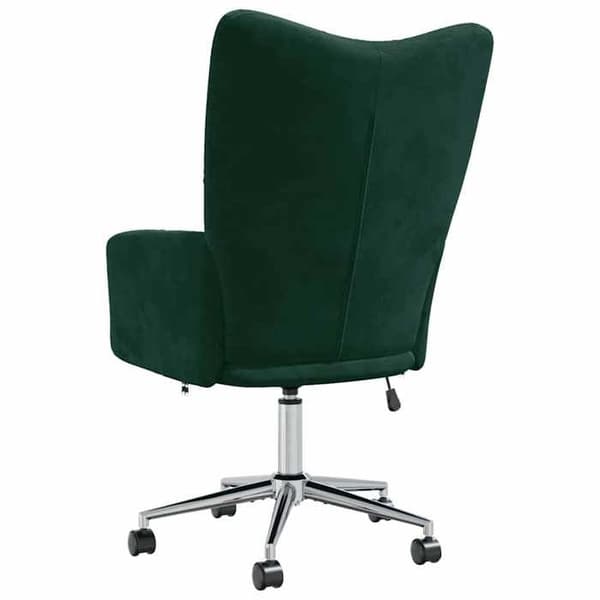 Maison Exclusive - Mörkgrön Velour Relaxstol Mörkgrön