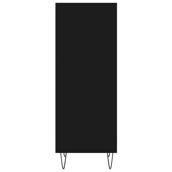 Maison Exclusive - Sort buffet 34,5x32,5x90 cm ingeniørtræ Svart