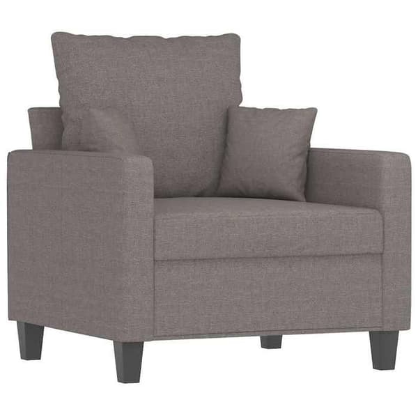 Maison Exclusive - Stol Taupe 60 cm Stof