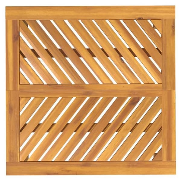 Maison Exclusive - Trädgårds matbord 90x90x74 cm av solid akaciaträ