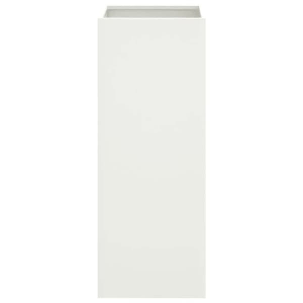 Jardiniär - EXKLUSIV HEM - 32 x 29 x 75 cm - Kallvalsat stål - Vit - Rektangulär Vit