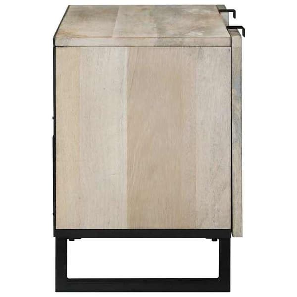 TV-möbel - EXKLUSIV HEM - 105x33x46 cm - Vit - Ingenjörsträ - Väggmontering Vit