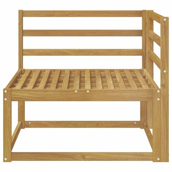 Maison Exclusive - Utomhus Hörnsoffa Vit 83 x 83 x 73 cm