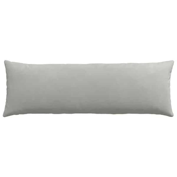 Maison Exclusive - Soffkuddar 2 st tyg Ljusgrå 120 x 40 cm Ljusgrått