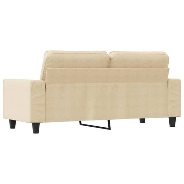 Maison Exclusive - 2-personers sofa Creme 140 cm Stof
