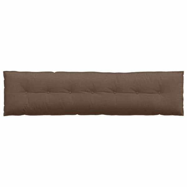 Maison Exclusive - Rygpude Brun 200 x 19 x 50 cm stof