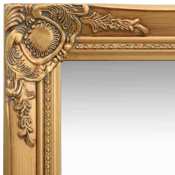Maison Exclusive - Barockstil väggspegel 40x40 cm Guld