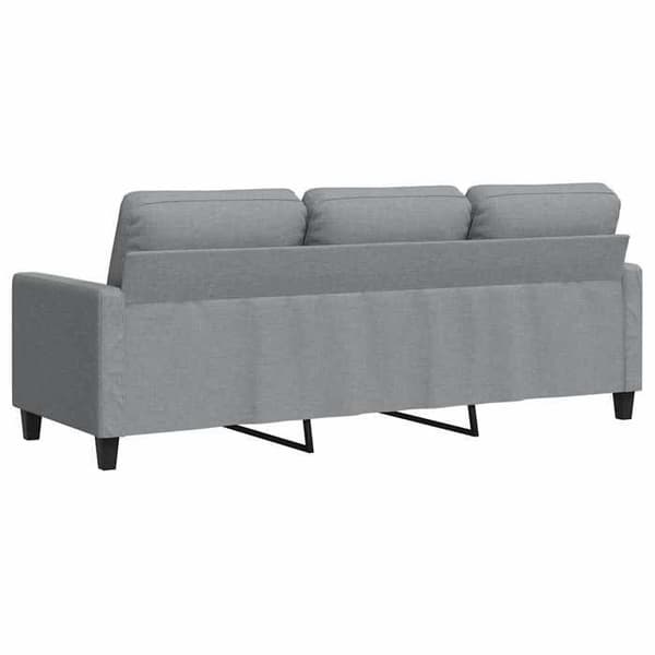 Maison Exclusive - 3-personers sofa Lys grå 180 cm Stof