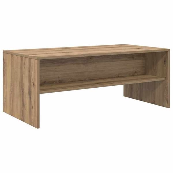Bord - EKSKLUSIV HUS - 100 x 50 x 40 cm - Ingeniørtræ - Rektangulær - Indbyggede hylder