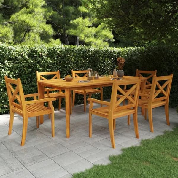 Maison Exclusive - Havebord 200x100x75 cm Solid akacietræ