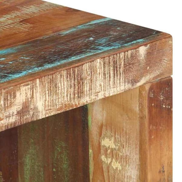 Maison Exclusive - Set med 2 stycken soffbord i massivt återvunnet trä