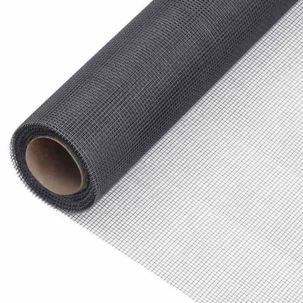 Maison Exclusive - Gitter skærm i glasfiber 80x2000 cm Grå Grå