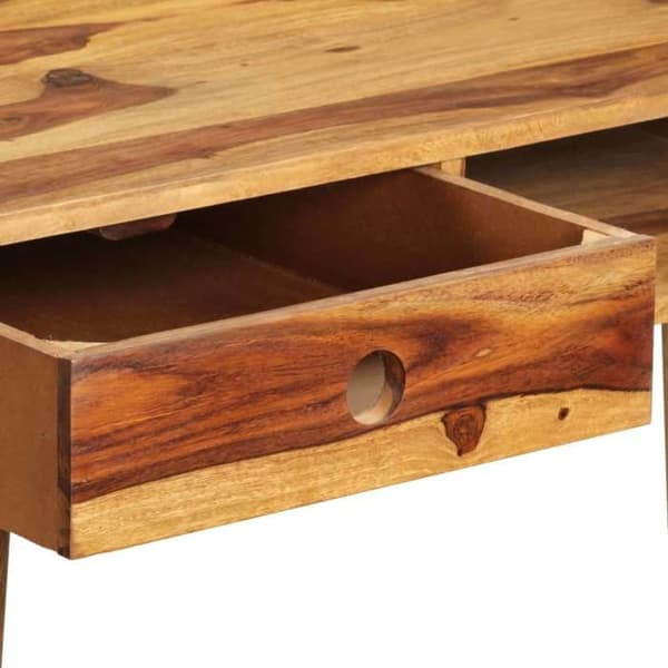Maison Exclusive - Kontor 110 x 55 x 76 cm Solid Seshamträ Variabla färger (varierar från rum 