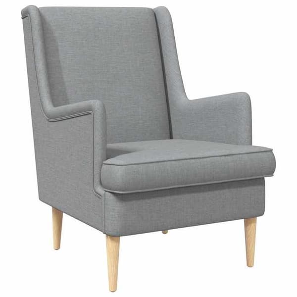 Maison Exclusive - Lysegrå Stol i Stof