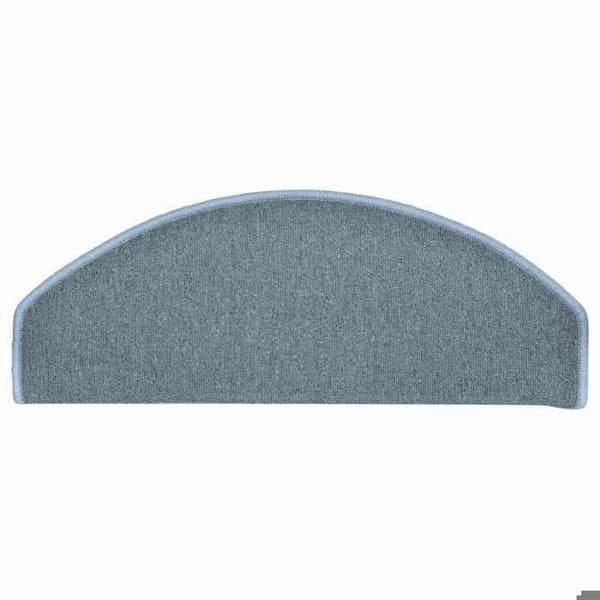 Maison Exclusive - Trappe tæppe 30 stykker 65 x 24 x 4 cm Blå hav Halvmåne Stor