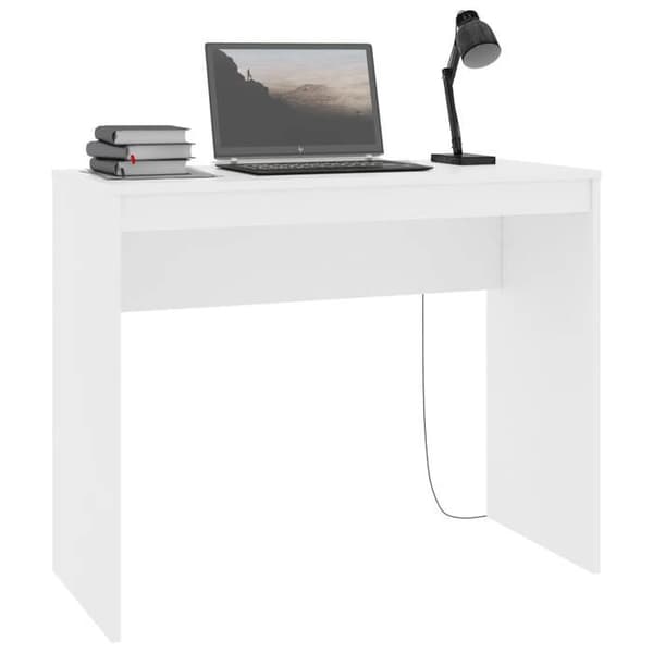 Kontor - EKSKLUSIVT HUS - 90x40x72 cm - Hvid - Spånplader - Pladsbesparende Vit