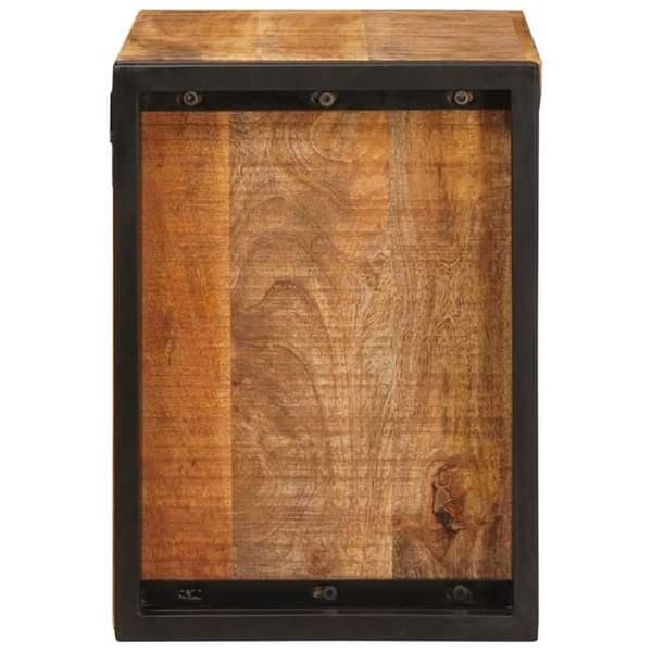 Maison Exclusive - Vinreol Brun 60 x 45 x 33 cm Solid rå mangotræ brun