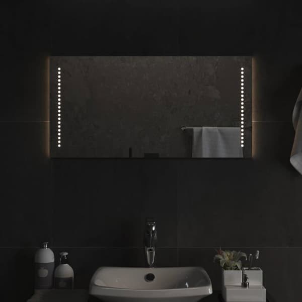 Maison Exclusive - LED badevægspejl 40x80 cm