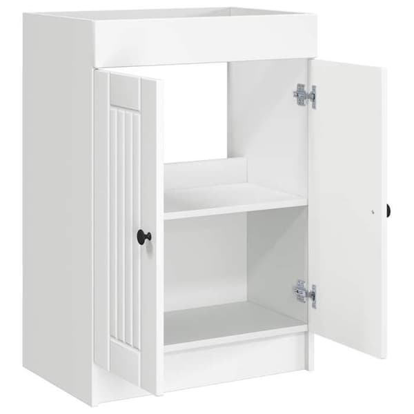 Maison Exclusive - Badeværelse underskab hvid 56 x 37,5 x 81 cm