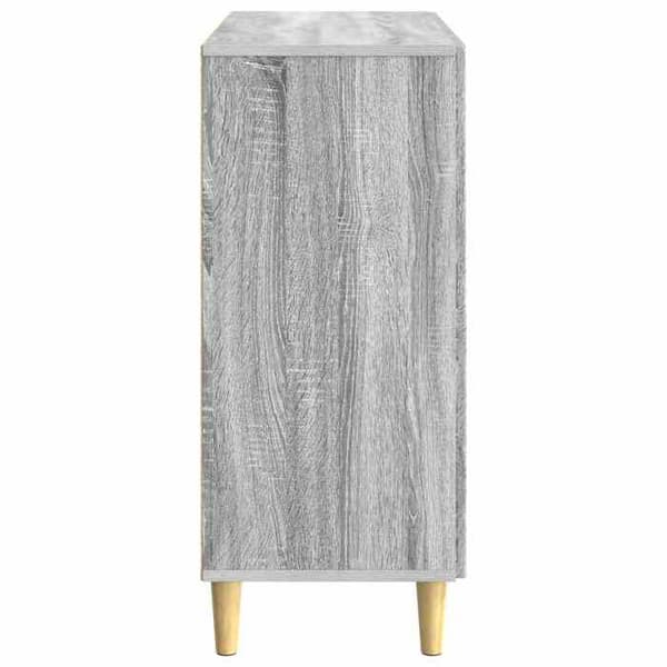 Maison Exclusive - Buffé Sonoma grå 89 x 34,5 x 80 cm Ingenjörsträ Grå (Sonoma)