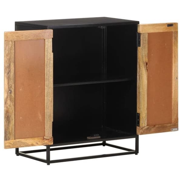 Maison Exclusive - Buffet 60x35x75 cm Raaka mangopuu