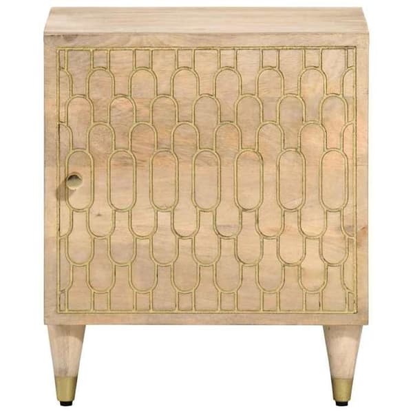 Maison Exclusive - Natborde 2 stk 40x33x46 cm Solid mango træ