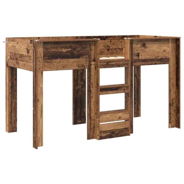Maison Exclusive - Våningssäng för Barn i Antik Trä 75 x 190 cm