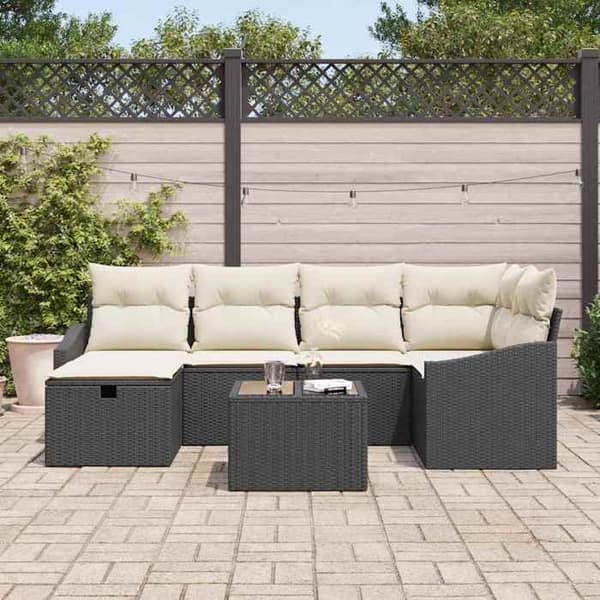 Maison Exclusive - Set med soffor 6 st polyrotin