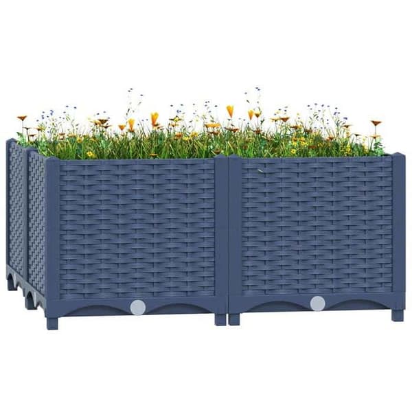 Maison Exclusive - Hævet seng 80x80x38 cm Polypropylen