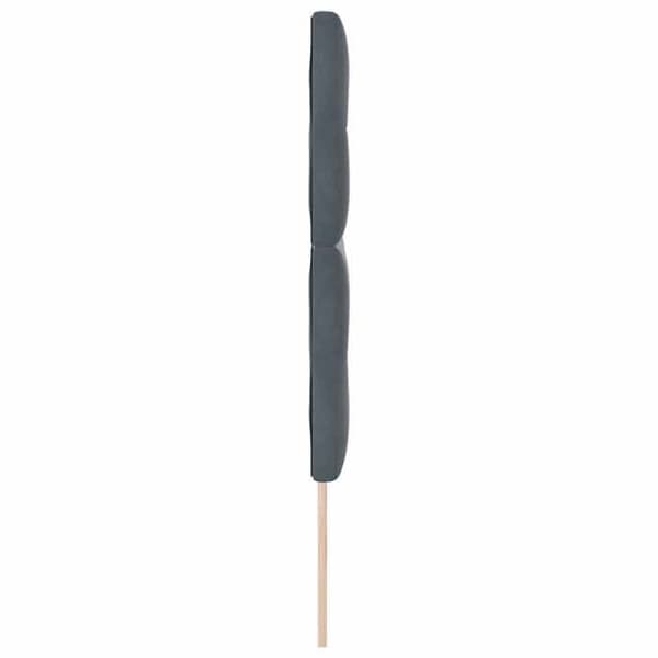 Maison Exclusive - Mörkgrå sänggavel 160 cm Sammet