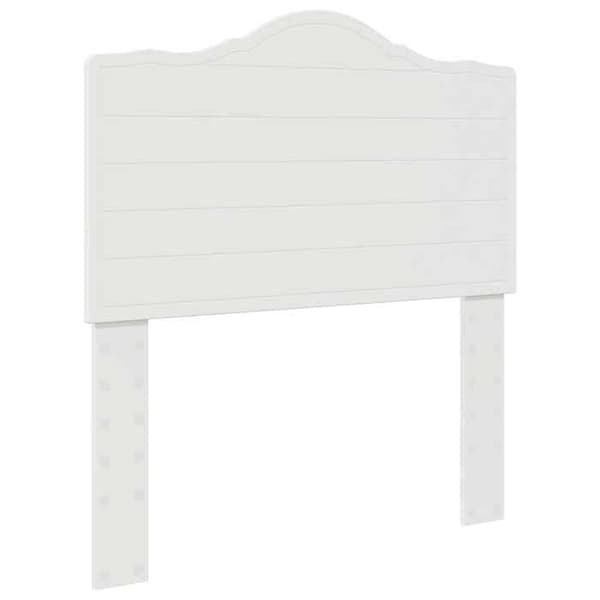 Maison Exclusive - Sängram med låda Vit 90 x 190 cm Ingenjörsträ