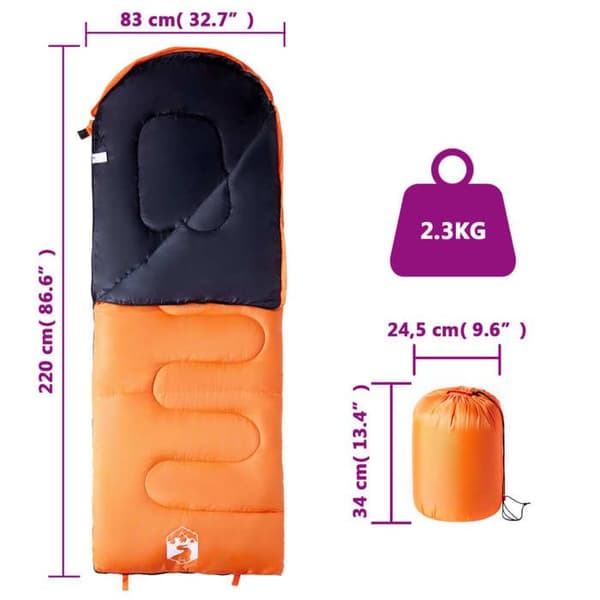 Maison Exclusive - Sovsäck för vuxna camping 3-4 säsonger