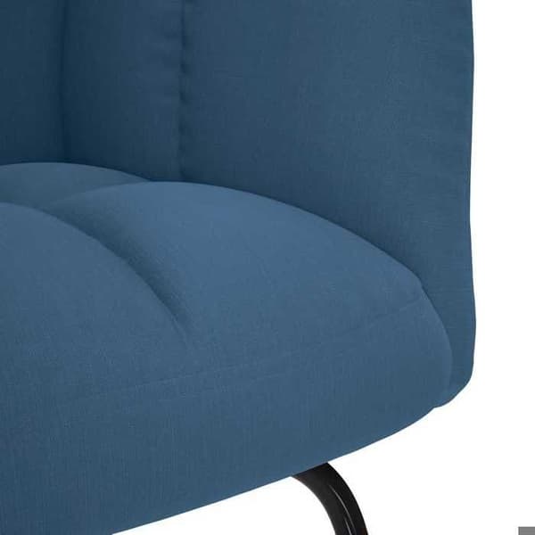 Maison Exclusive - Sininen kangas keinutuoli