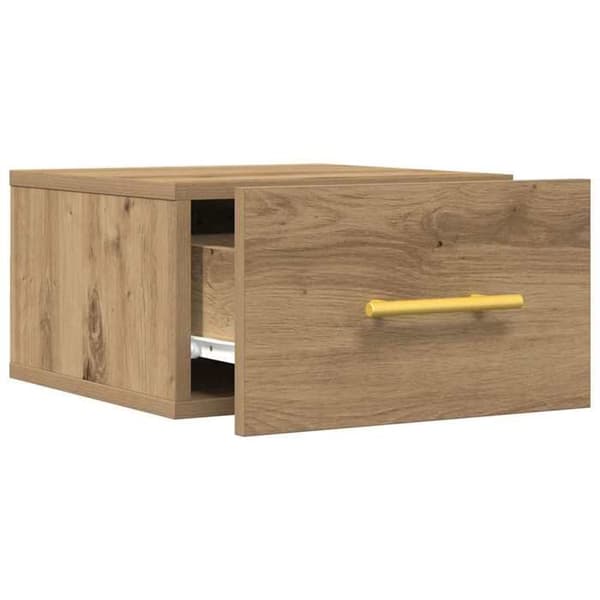Sovrumsmöbel - EXKLUSIVT HUS - 35x35x20 cm - Ingenjörsträ - Väggmonterad - 1 låda