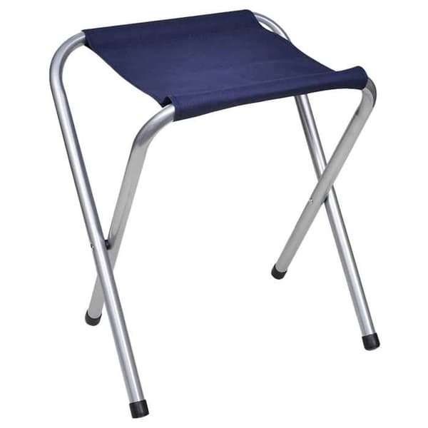 Maison Exclusive - Fällbart campingbordset med 4 pallar 120x60 cm