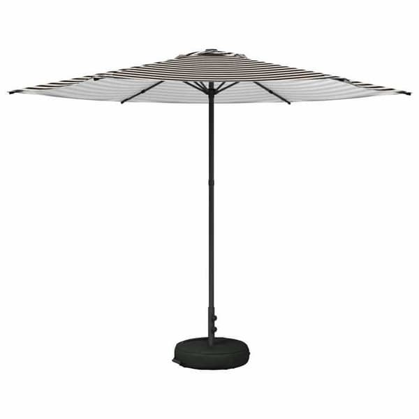 Maison Exclusive - Trädgårdsparasol med bas 300 x 300 cm Polyester