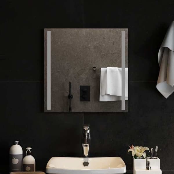 Maison Exclusive - LED-badrumsspegel 50x50 cm
