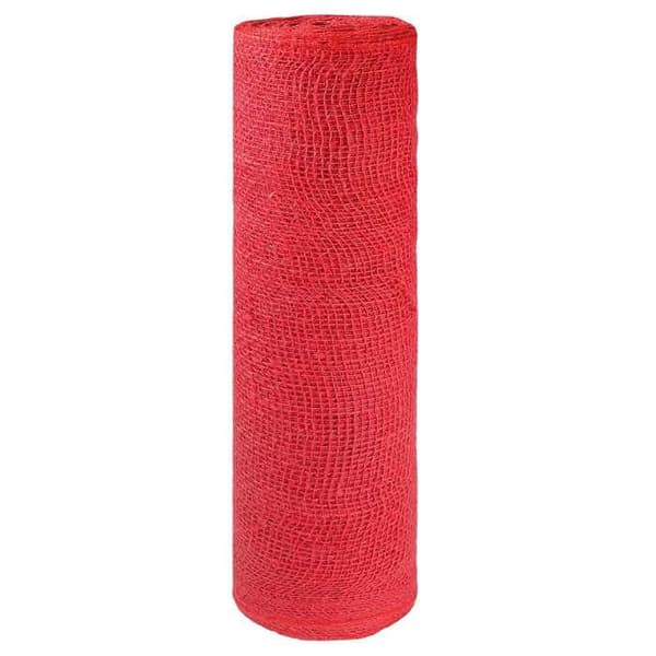 Maison Exclusive - Juteband 50 x 1000 cm Röd