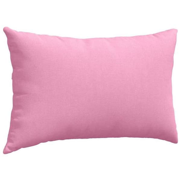 Maison Exclusive - Soffkuddar 2 st tyg Rosa 50 x 30 cm Ros