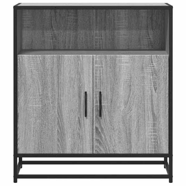 Maison Exclusive - Buffé Sonoma Grå 68x35x76 cm Ingenjörsträ