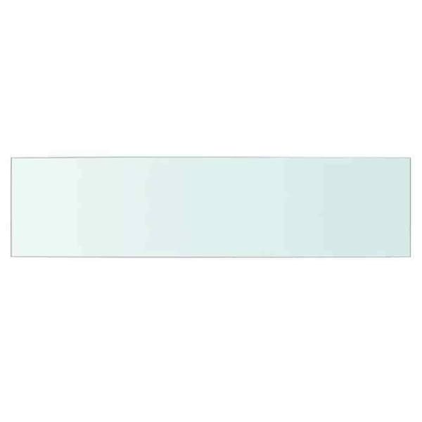 Maison Exclusive - Hyllpaneler 2 st Glas Transparent 60 x 15 cm Transparent
