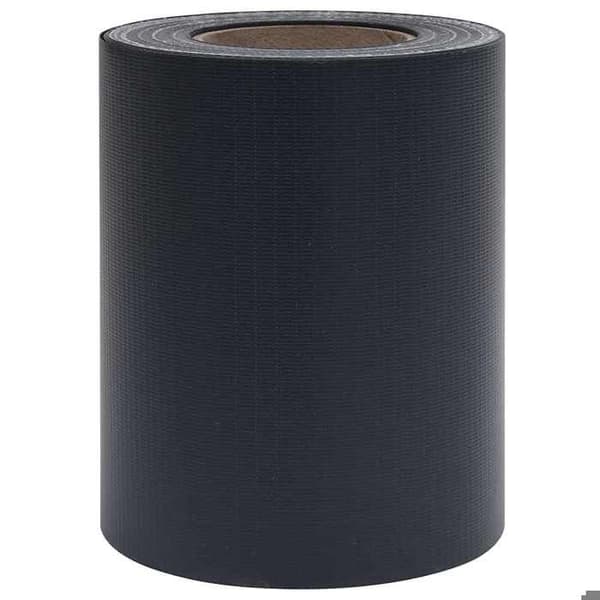 Maison Exclusive - PVC integritetsband 35 x 0,19 m Mörkgrå matt matt mörkgrå