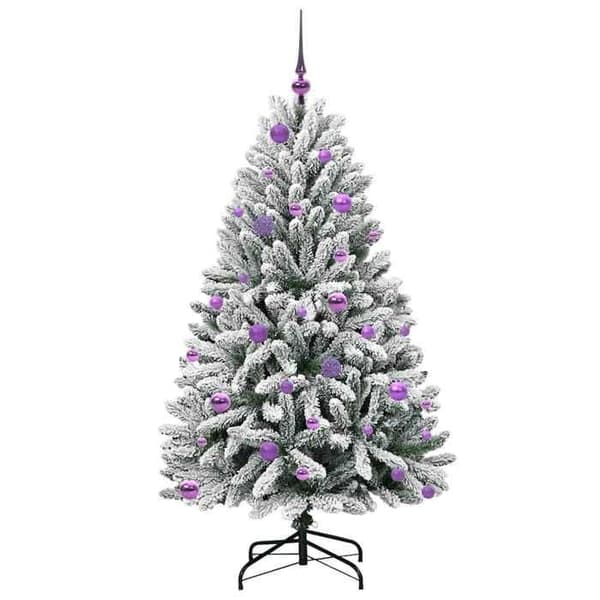 Maison Exclusive - Konstgjord julgran 150 cm 150 LED Varm vit