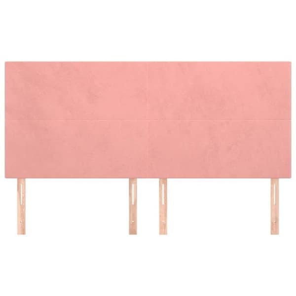 Maison Exclusive - Ruusupääty 180x5x118/128 cm Sametti Ros
