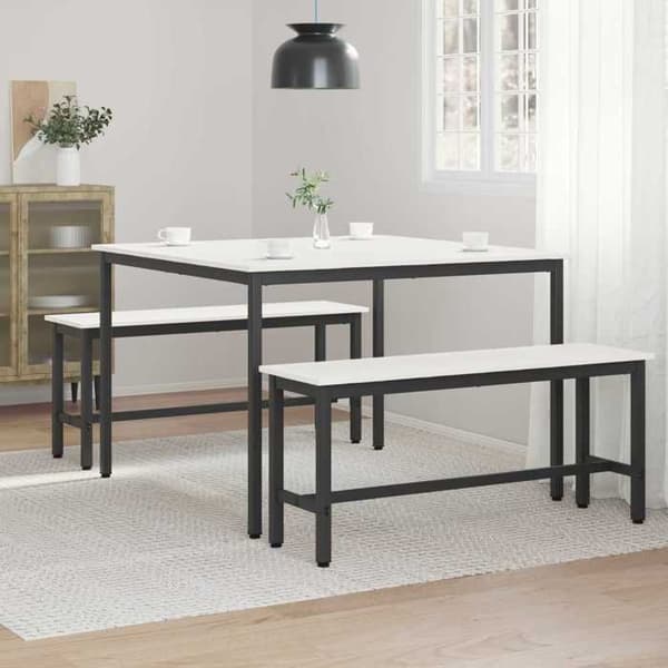 Maison Exclusive - Spisebord / Middagsbord Hvid Vit